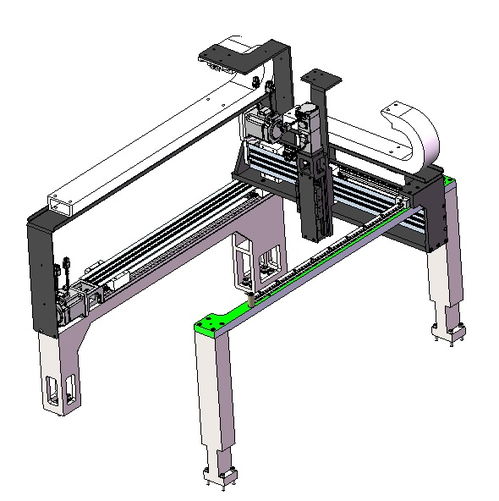 三軸機械手全套三維模型資源 工業(yè)機器人的設計與應用指南